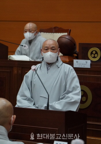신임 사무총장 도각 스님