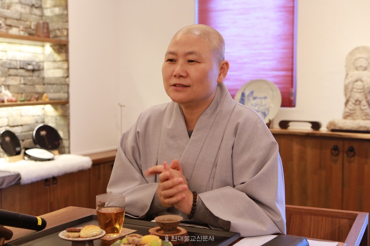 이사장 주석 스님은  "불교의 문화 콘텐츠를 만들고 현대사에 필요한 문화 포교가 어떤 것인지 책임감을 가지고 더욱 정진하고자 한다”고 말했다.