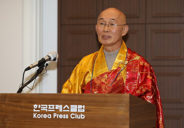 안심정사 회주 법안 스님