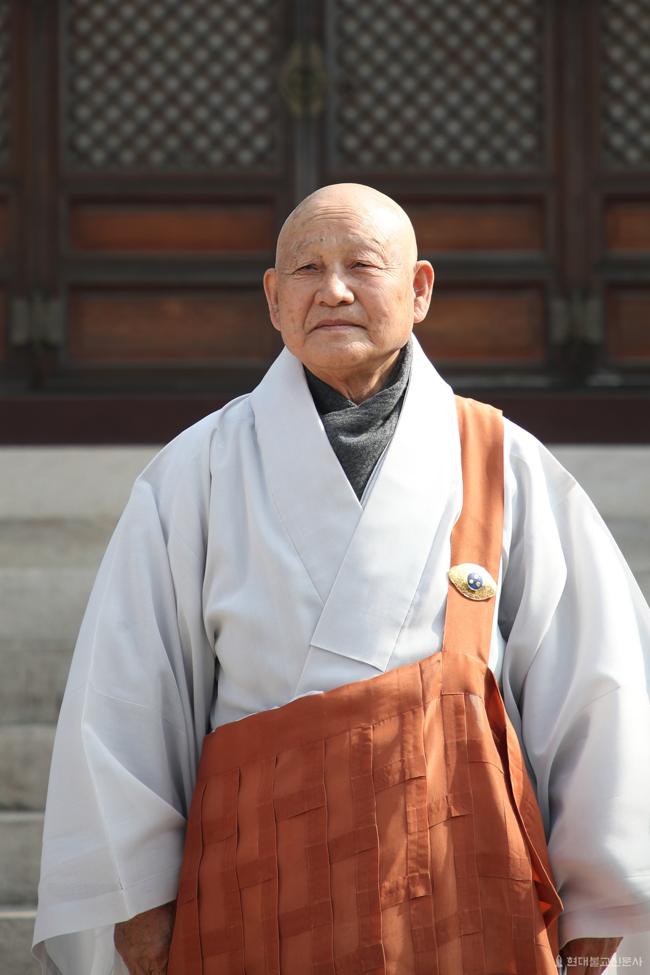 조계종 제15대 종정 중봉성파 대종사