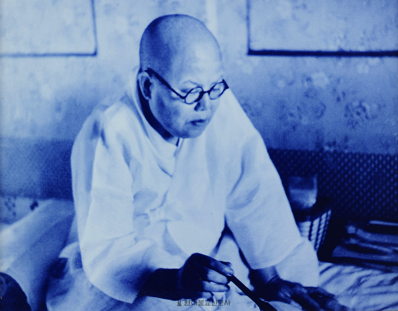 수덕사 견성암에 주석하고 있을 당시 일엽 스님(1869~1971)의 모습. 