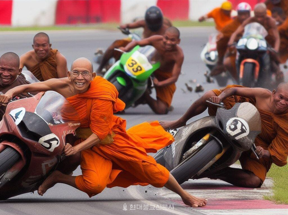태국 불교계가 AI가 만든 ‘가짜 사진’으로 몸살을 앓고 있다.사진출처=카오소드