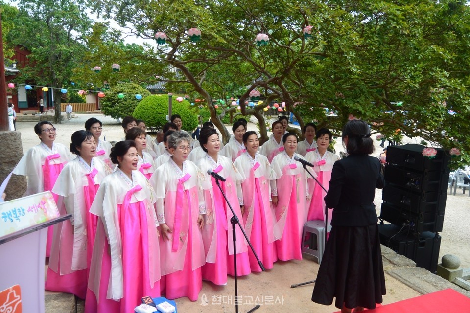 선운사 보은 합창단