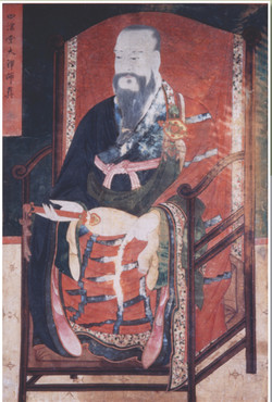 조선시대를 대표하는 고승 사명 대사 진영.