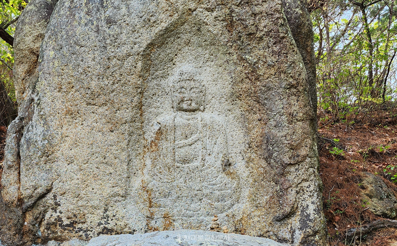경주 남산 보리사 마애석불