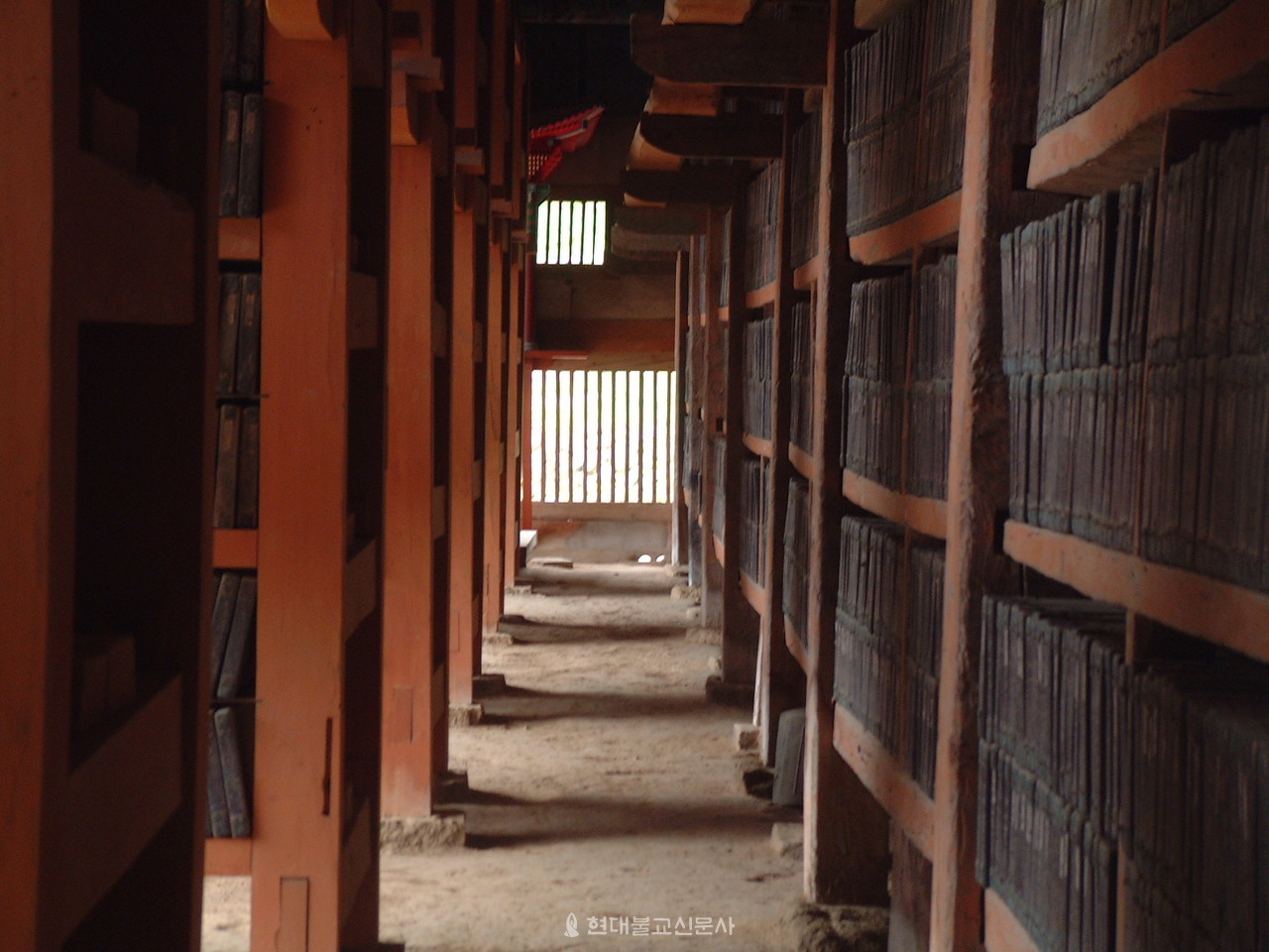해인사 장경각 고려대장경판.