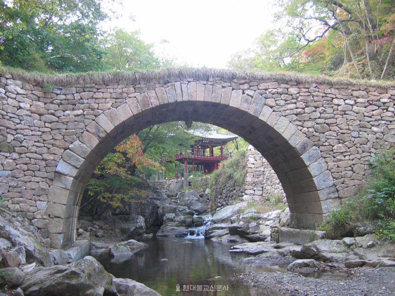 선암사 승선교와 강선루.