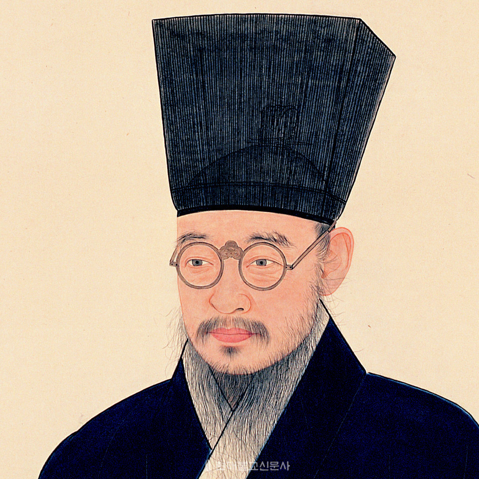 다산 정약용 진영. 강진문화원 소장, 김호석 作.