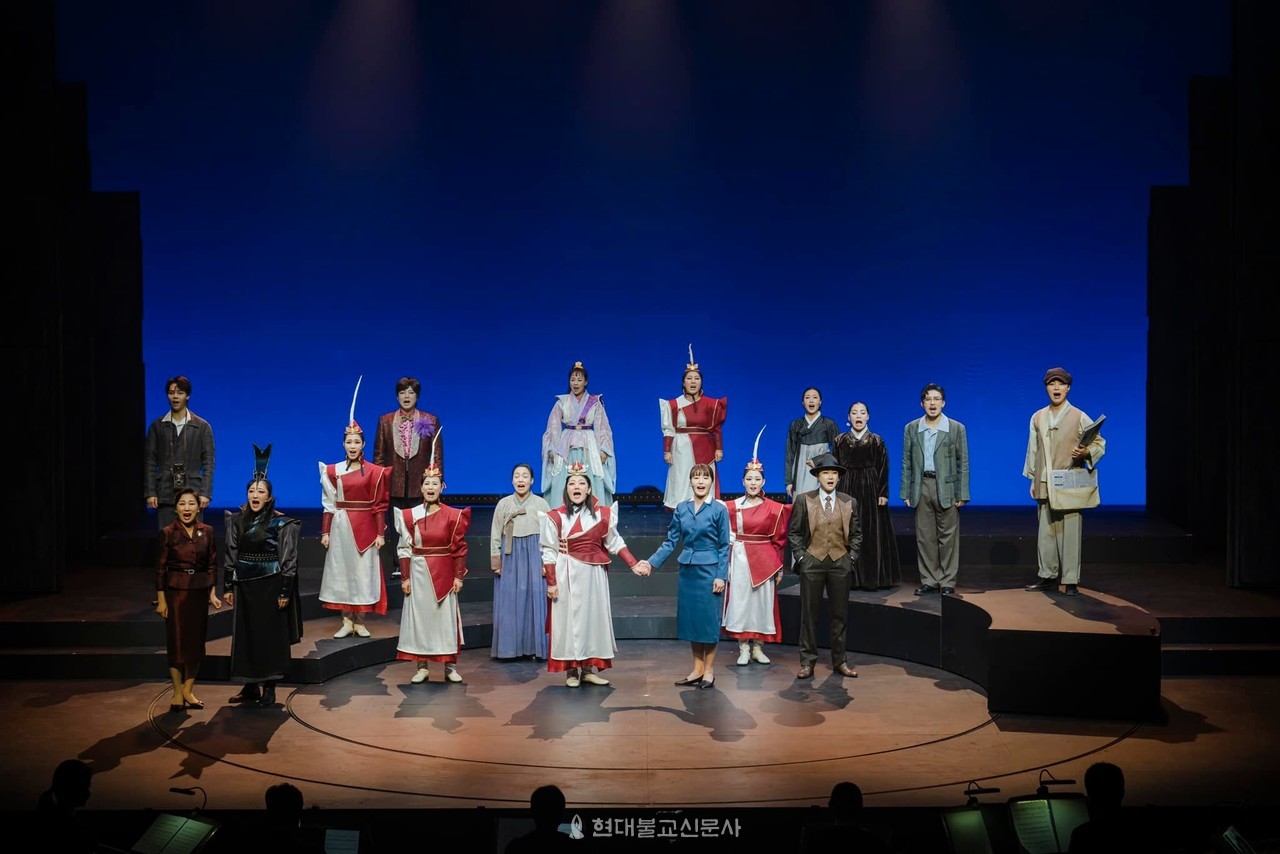 2023년 국립극장에서 열린 창극 〈정년이〉의 공연 모습. 사진출처=국립극장 페이스북