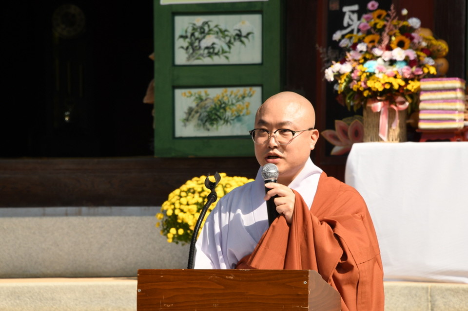 도갑사 주지 수관 스님