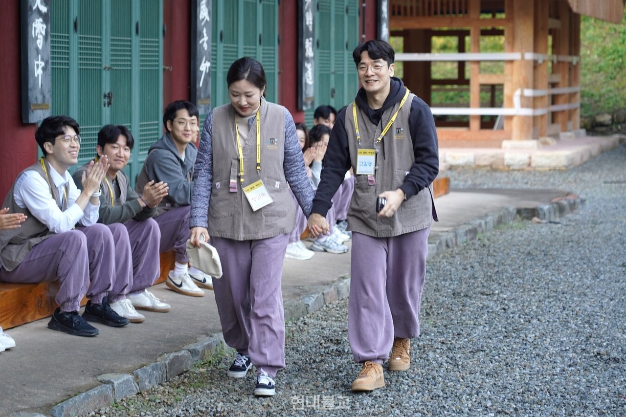 마지막 선택에서 서로를 택해 최종 커플이 된 장길순, 고길동커플. 