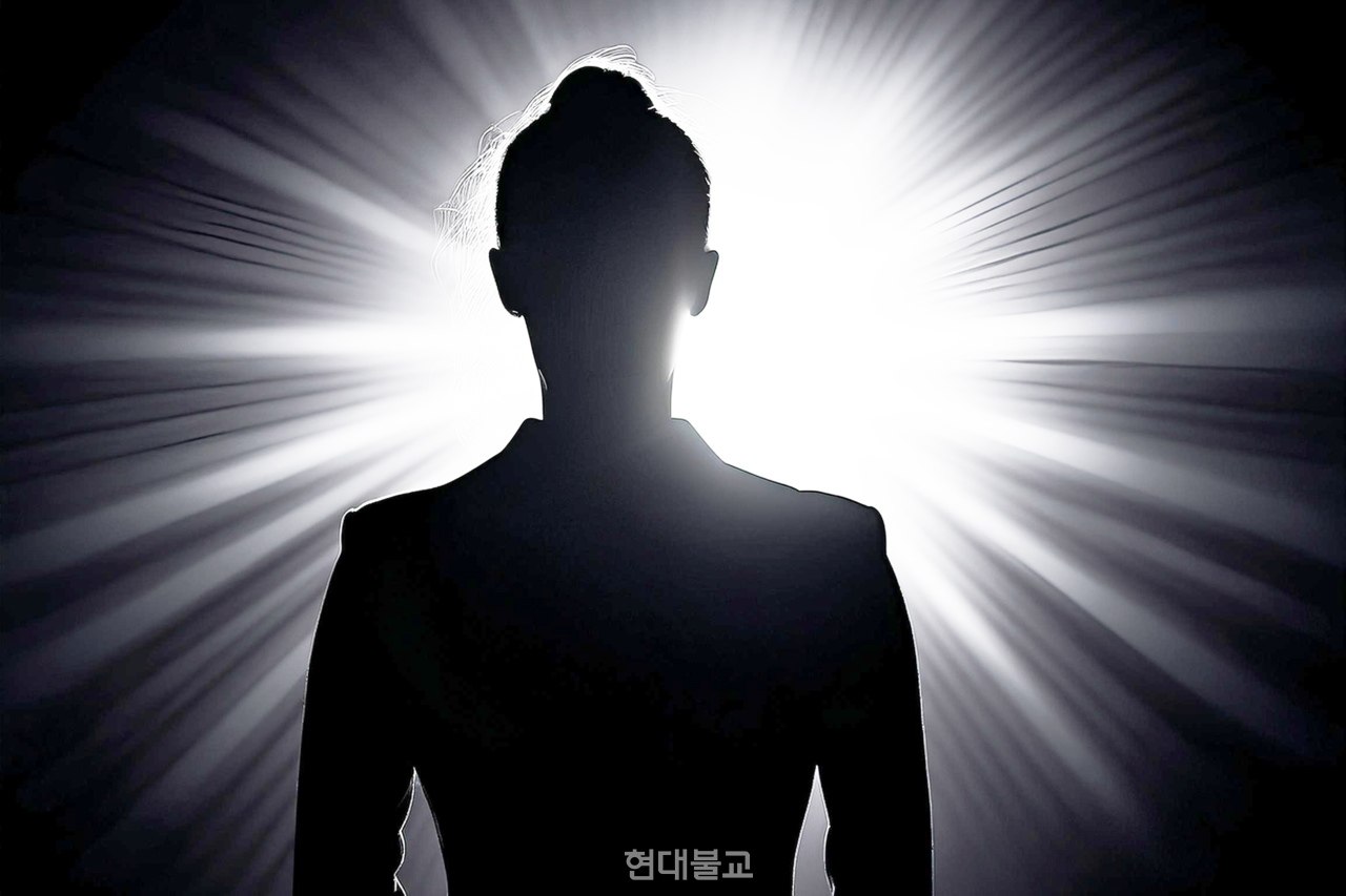 전면의 집중점에 지속으로 집중하면 빛이 발생한다.  /copyright 강소연 