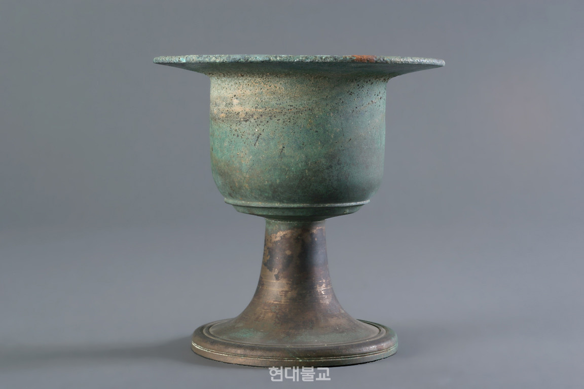 ‘기축명 월계사 향완(己丑銘月溪寺香垸)’, 고려 13세기, 높이 17㎝, 동국대학교박물관. 사진=e뮤지엄