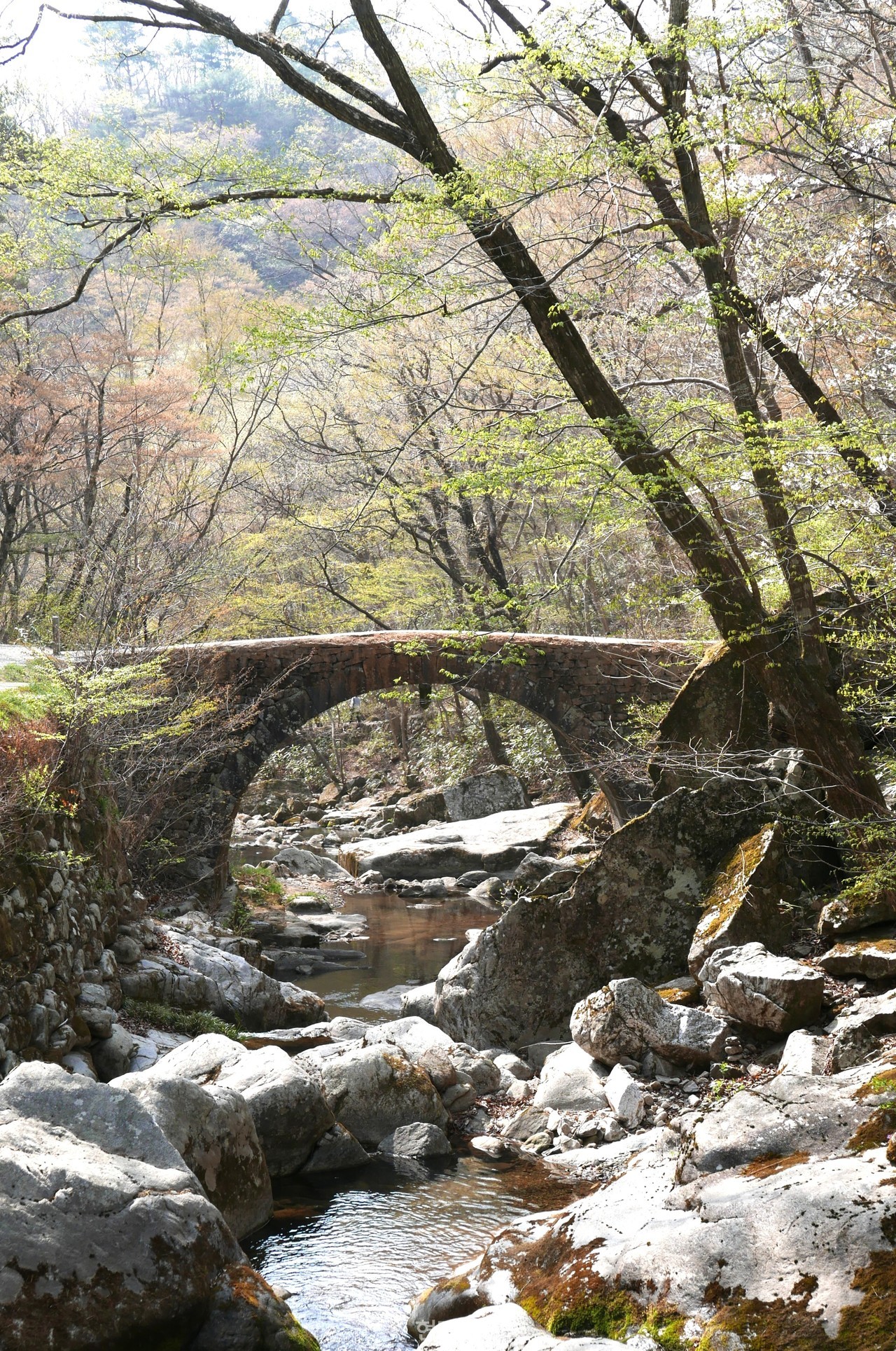 선암사 승선교 용머리는 불경한 것을 제압하고 불법 세계를 지킨다는 설이 전한다.