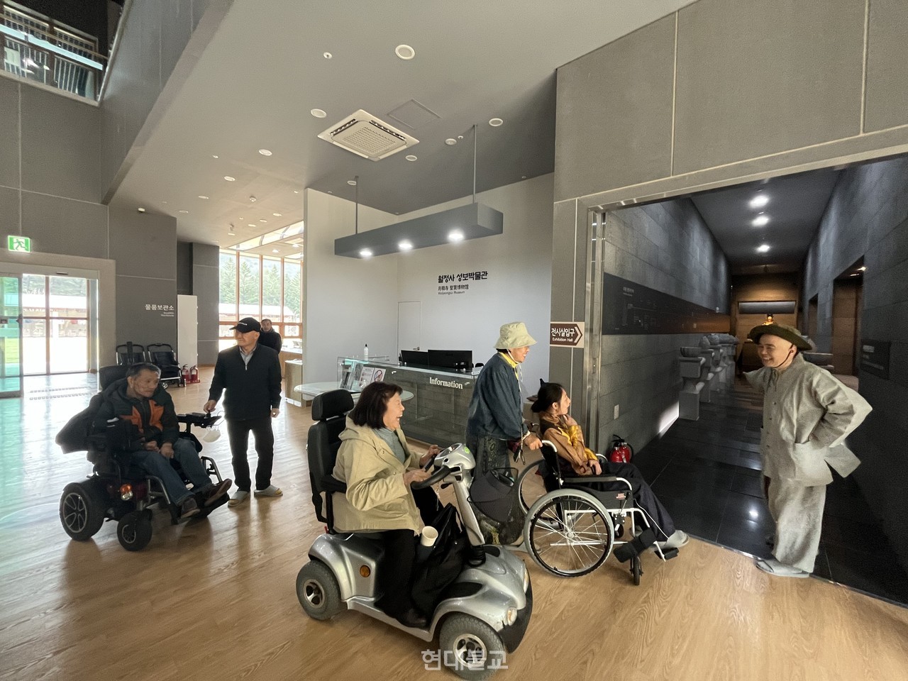 1박 2일 순례는 월정사 성보박물관을 관람하며 마무리됐다.