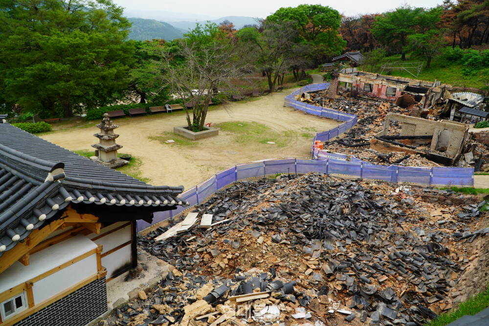 의성 운람사 전경.