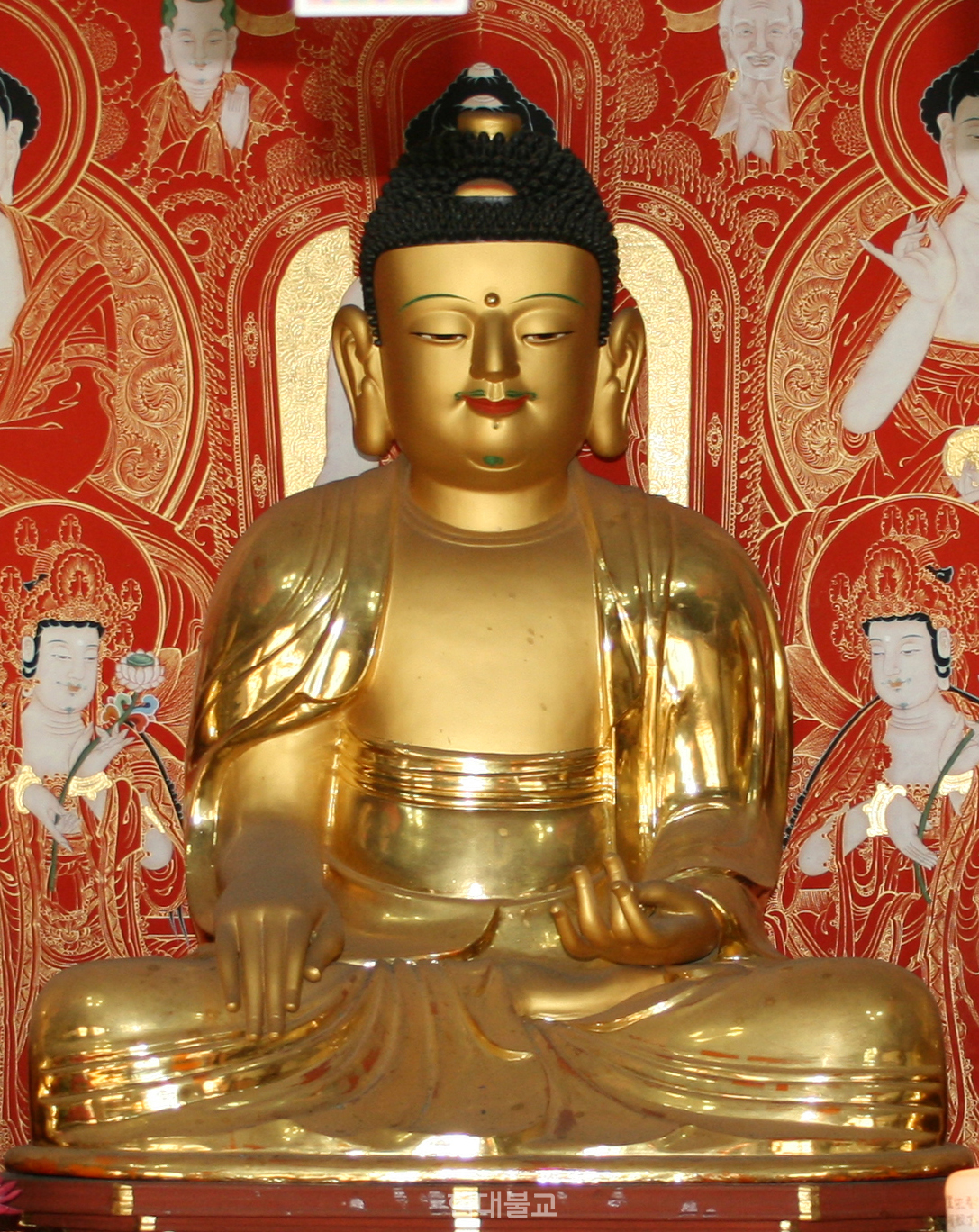 고창 문수사 목조석가여래좌상(1654년). ⓒ동북아불교미술연구소