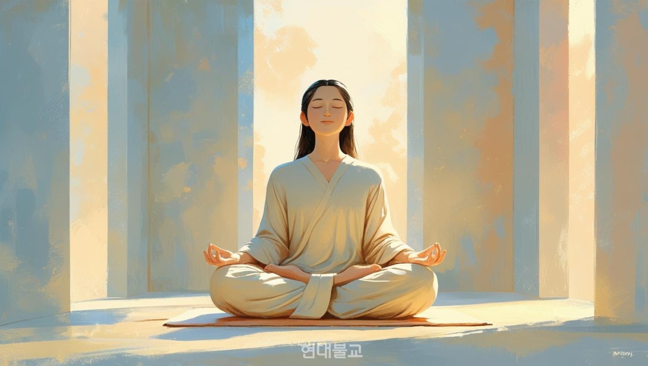 해당 삽화는 진우 스님 선명상 게송을 생성형 AI에 입력해 제작됐습니다.