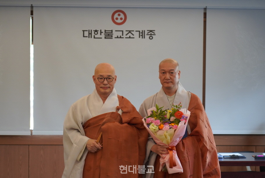 아름다운동행 상임이사 법오 스님.