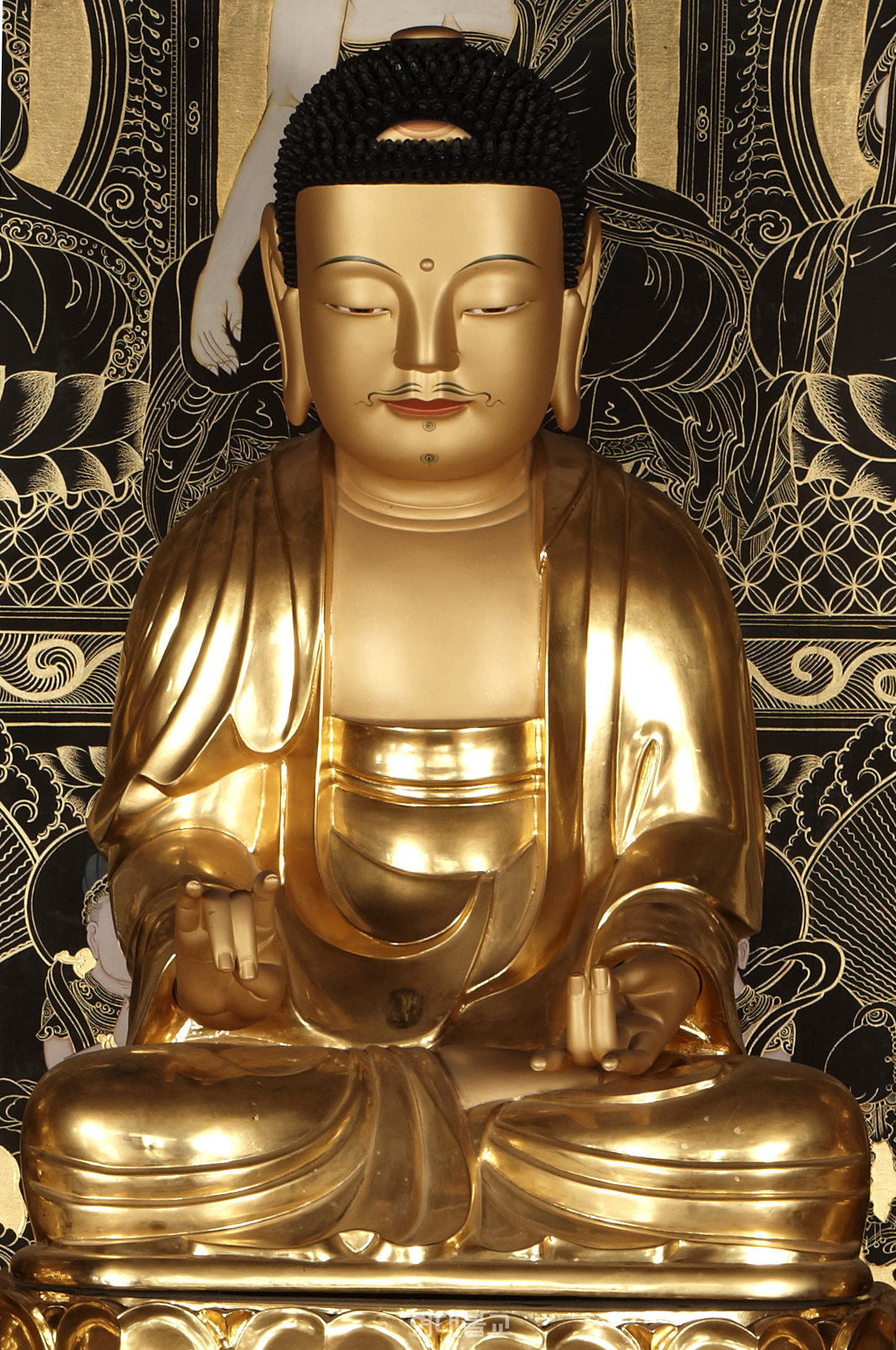 거창 심우사 목조아미타여래좌상(1640년).ⓒ국가유산청