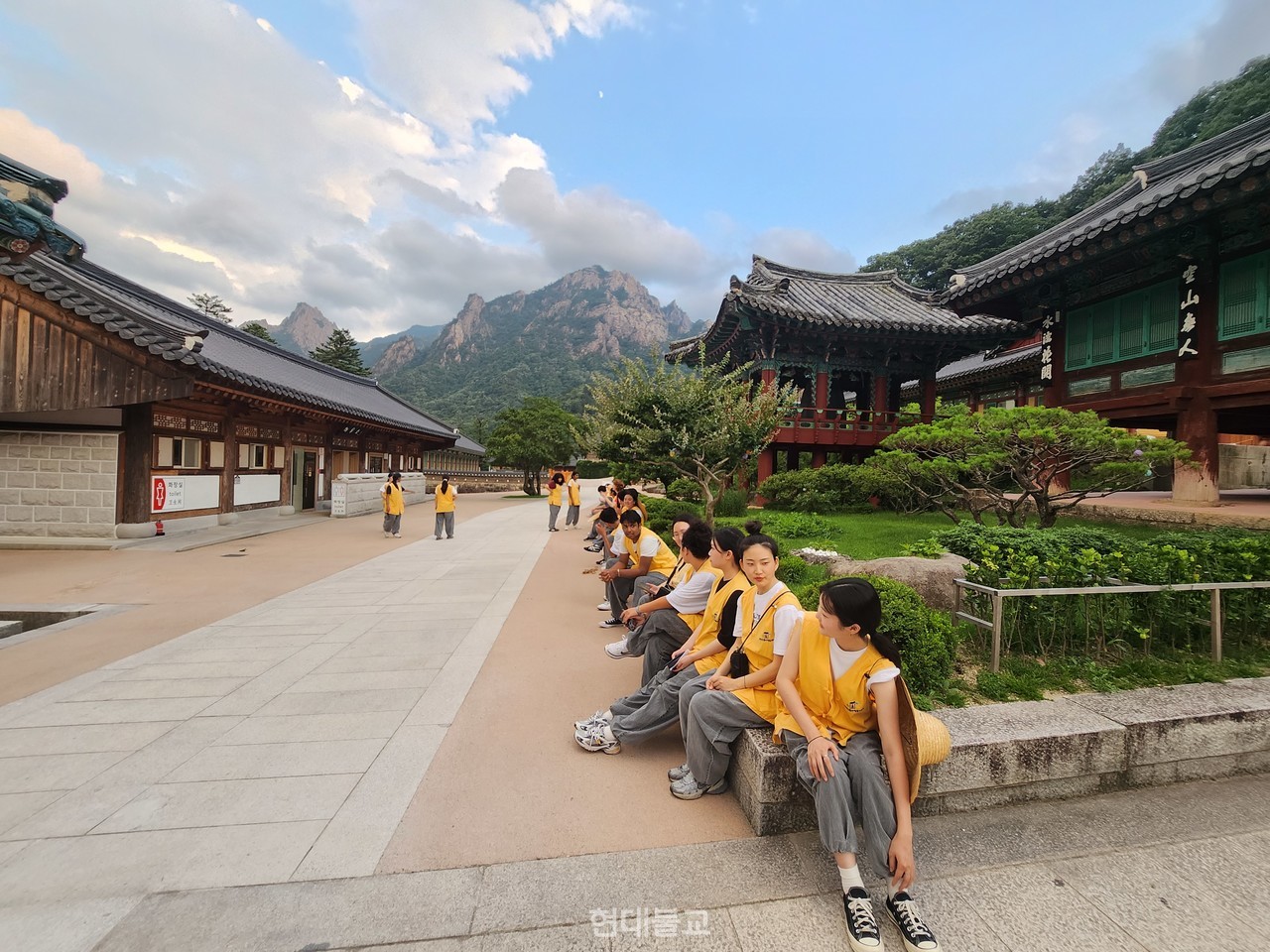 신흥사 템플스테이 모습. 사진제공=조계종사회복지재단