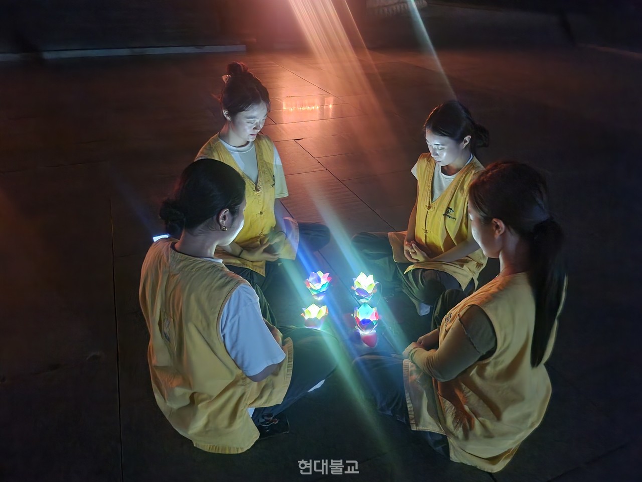 신흥사 템플스테이 모습. 사진제공=조계종사회복지재단