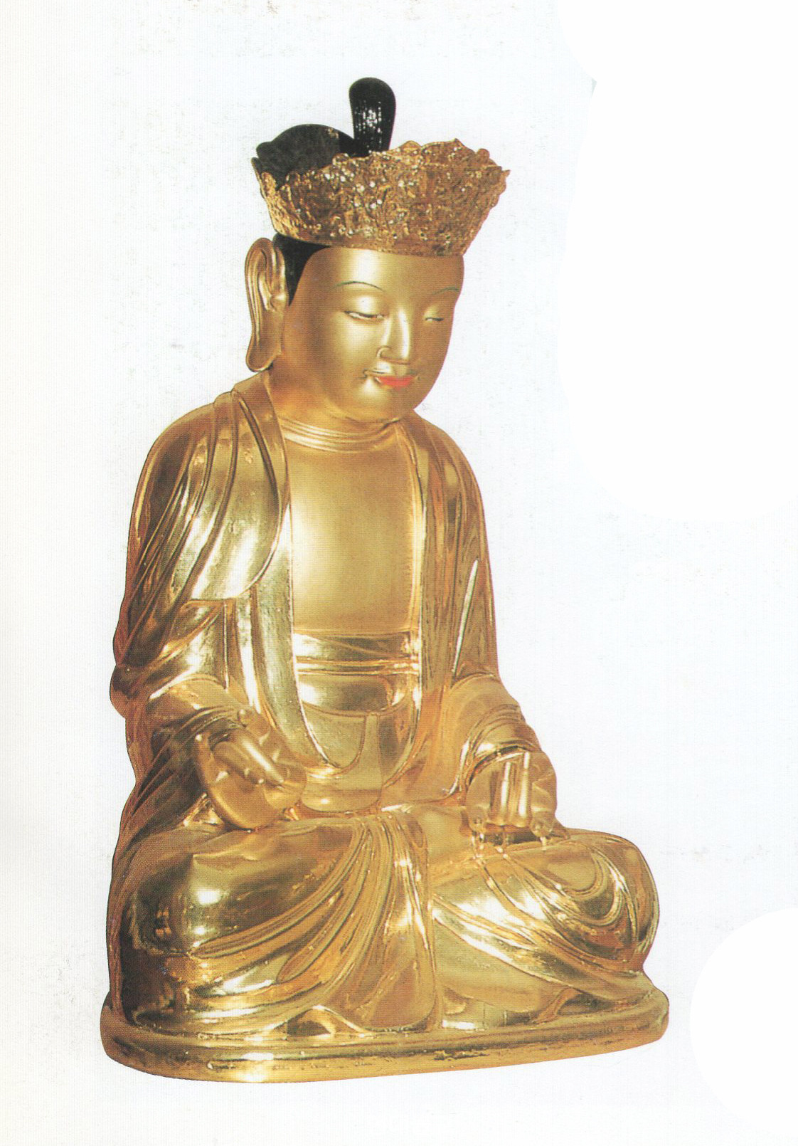 군산 불주사 목조관음보살좌상(1647년). ⓒ불교문화유산연구소