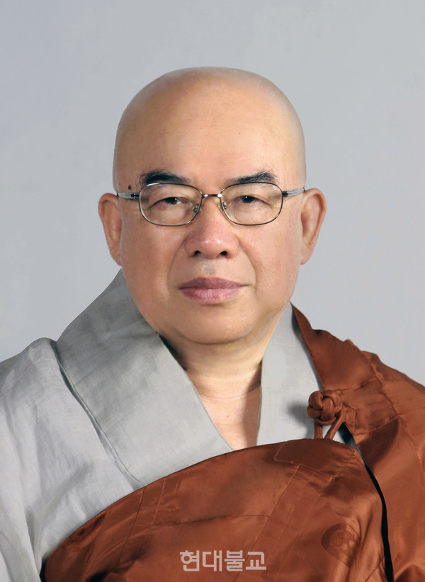 조계종 원로회의 의원에 추천된 통도사 원산 도명 스님.