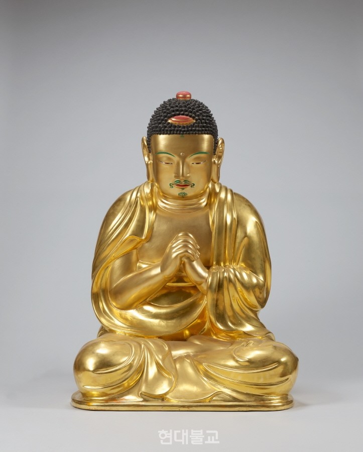 서울 지장암 목조비로자나여래좌상, 조선 1622년, 높이 117.5㎝, 국립중앙박물관 소장, 보물. 사진=e뮤지엄