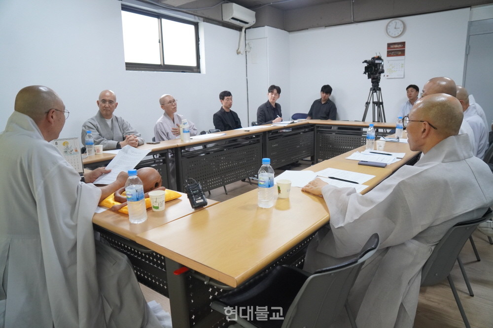 조계종 중앙종회 종교편향특위는 9월 1일 제5차 회의를 열고 김형석 독립기념관장의 종교편향적 행위를 규탄하고 즉각 사퇴를 촉구했다. 현대불교 자료사진.