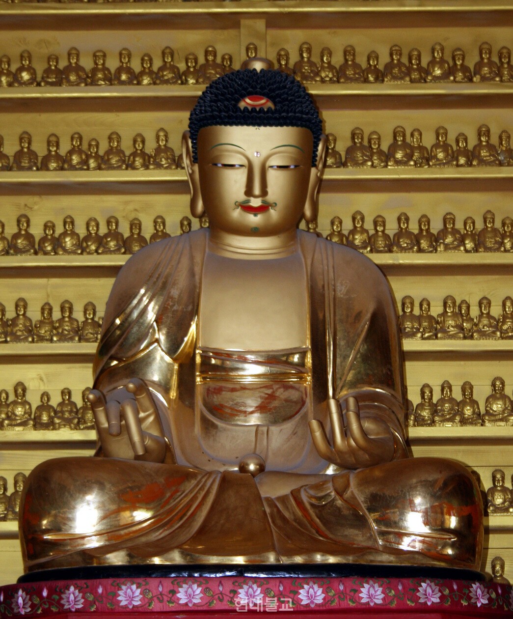 진안 금당사 목조아미타여래좌상(1650년).ⓒ동북아불교미술연구소