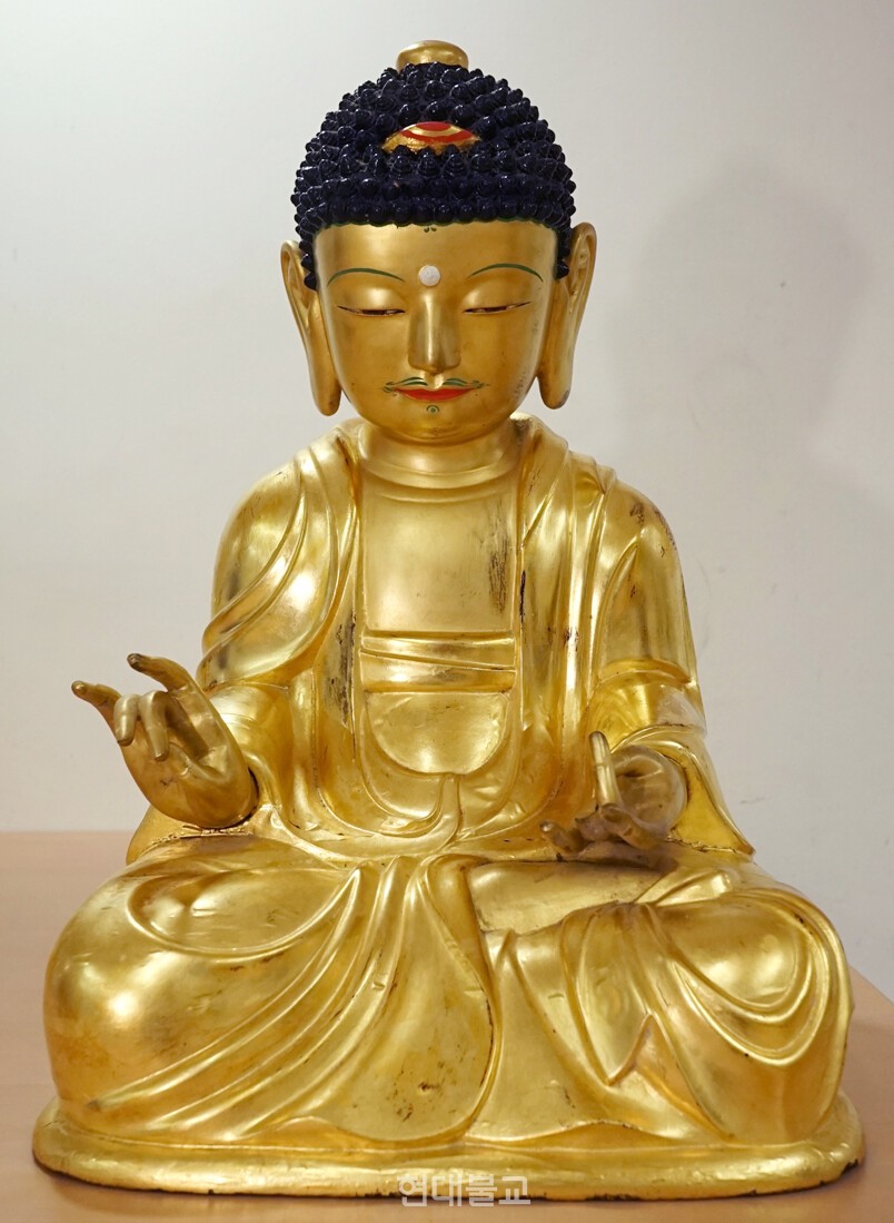 해남 대흥사 천불전 목조아미타여래좌상(1670년).ⓒ동북아불교미술연구소