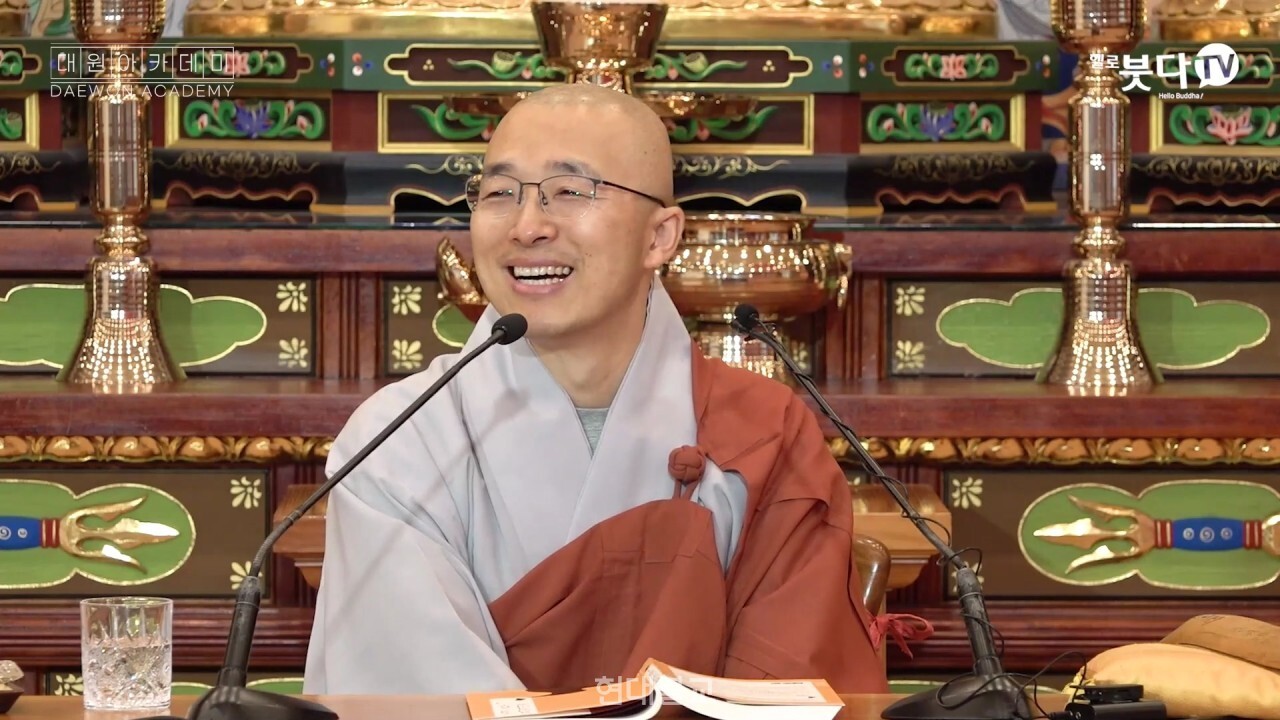 제22회 대원상 출가 부문 특별상 수상자 법상 스님