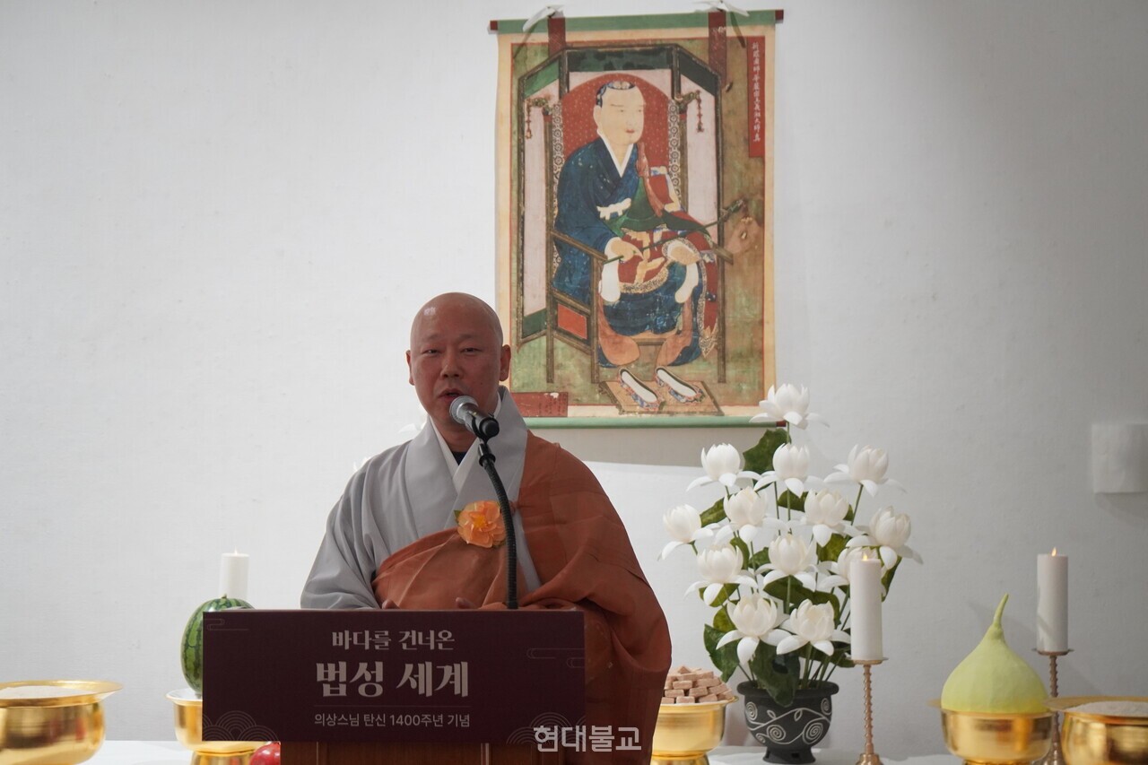 불교문화연구소장 혜공 스님은 “화엄사상이 디지털 AI 시대에 새로운 능력으로 발현되는 순간”이라고 전시에 대한 감동을 전했다.