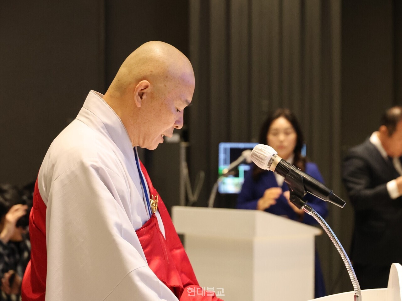 충북불교총연합회 수석부회장 도성 스님.