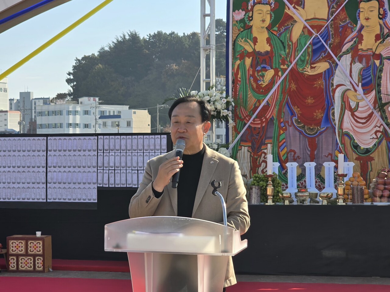 천영기 통영시장.