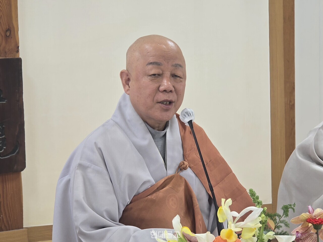 제22대 해인사승가대학 총동문회장 학성 스님.