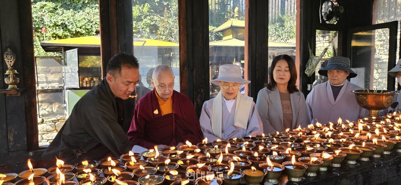 텐진 팔모 스님과의 만남.
