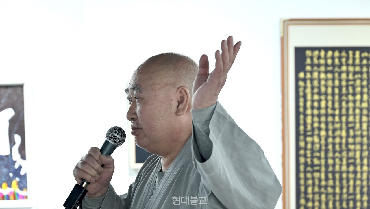 석행담 스님.