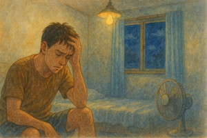 [ 송마나의  시절인연] 존재의 탈선, 열대야