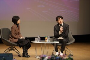 모교 동국대 찾은 박천휴, 후배들에 "마음껏 방황하라"